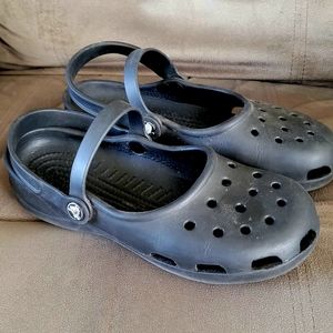 Womens Croc Mary Janes